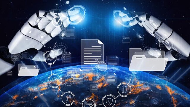 AI supports digital document management with secure file access, user control, and efficient workflow, helping administrators and teams organize and protect digital content Marrow