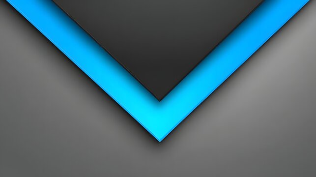 Abstract Blue Chevron Arrows on a Dark Gradient Background