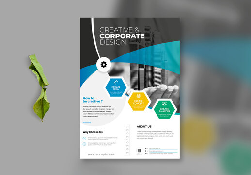 Creative Business Flyer Layout