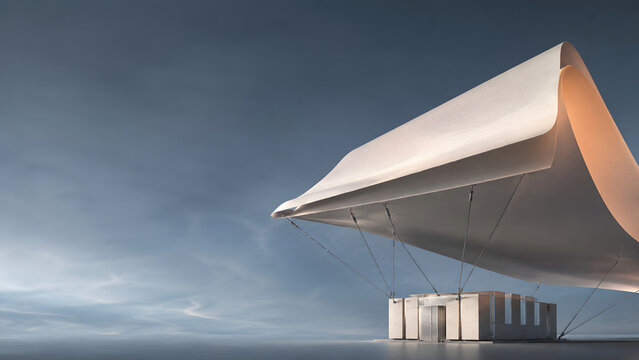 Climate Responsive Architecture Concept Featuring Adaptive Building Design for Sustainable Infrastructure and Passive Environmental Engineering