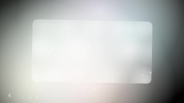Frosted Glass Template on Minimalist Pastel Aura Background