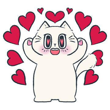 White cat
