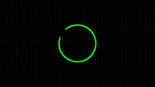 Anemation of circle loading Wait load spinning circle preloaded website template interface buffering waiting fig upload download, uploading icon.