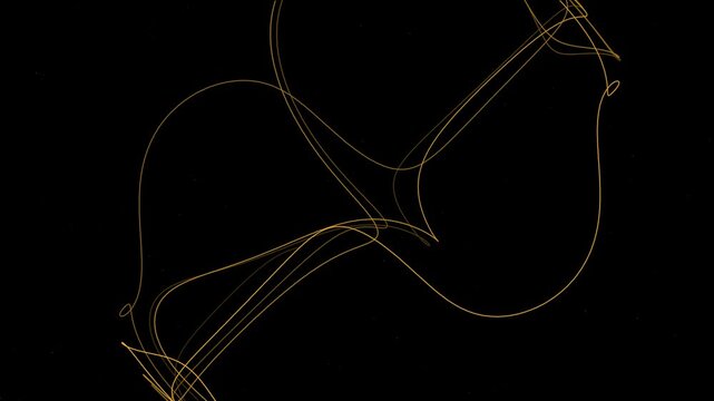 Gold Thomas strange attractor chaos animation