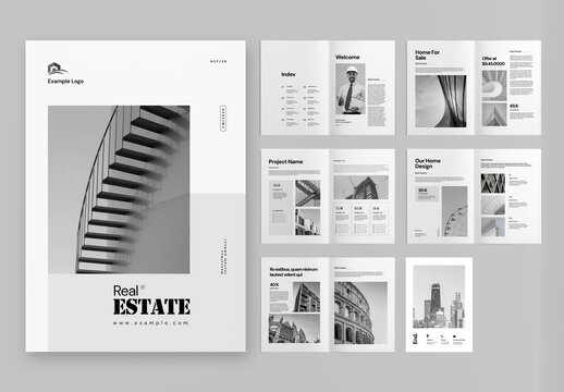 Realestate Brochure Template