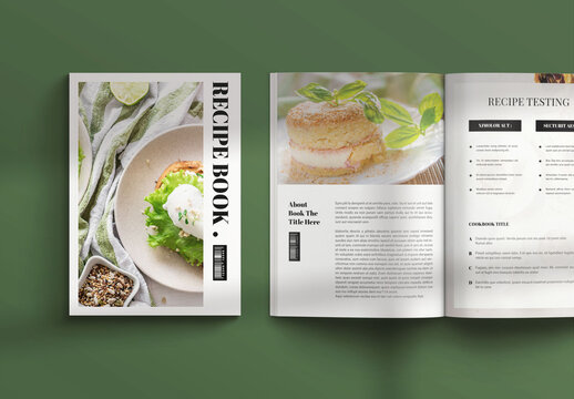 Recipe Cookbook Layout