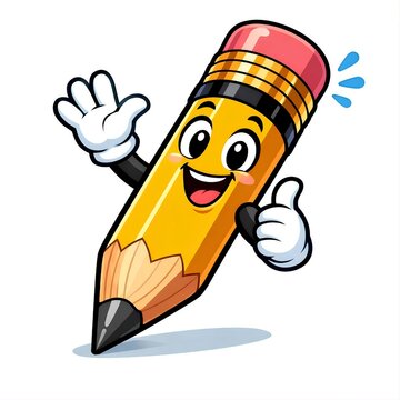 pencil and eraser