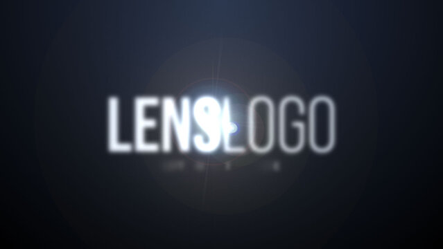Lens Logo Animation
