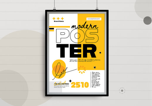 Creative Branding Poster Template