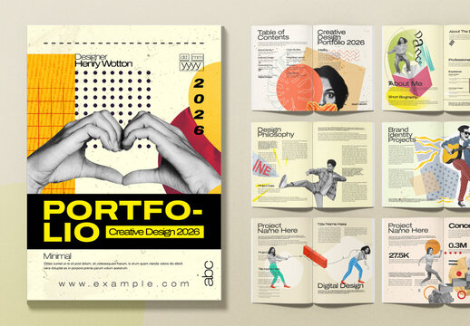 Modern Creative Portfolio Brochure Template
