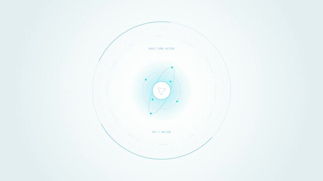 Animated of Secure Floating Vault Core