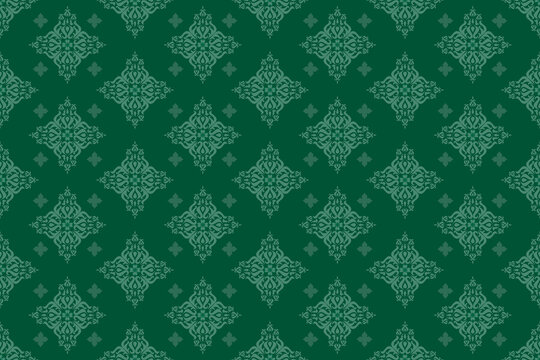 seamless damask pattern