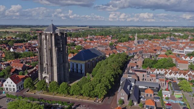 Zierikzee (Zeeland, The Netherlands) | Drone