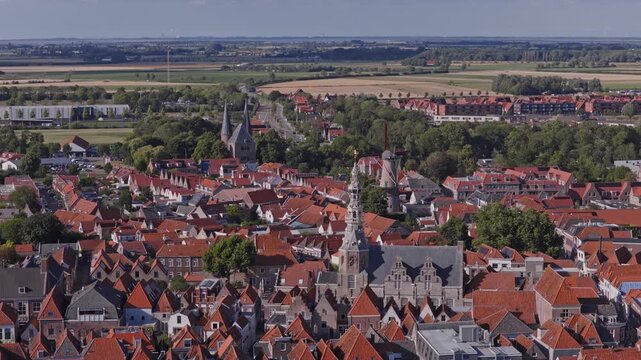 Zierikzee (Zeeland, The Netherlands) | Drone