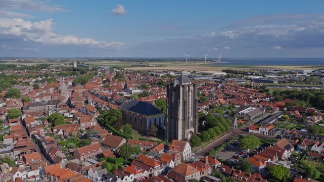 Zierikzee (Zeeland, The Netherlands) | Drone