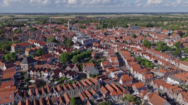 Zierikzee (Zeeland, The Netherlands) | Drone