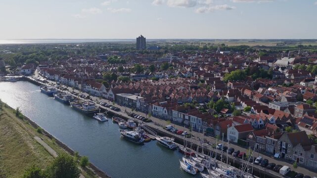 Zierikzee (Zeeland, The Netherlands) | Drone