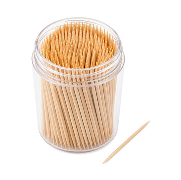 toothpick in container