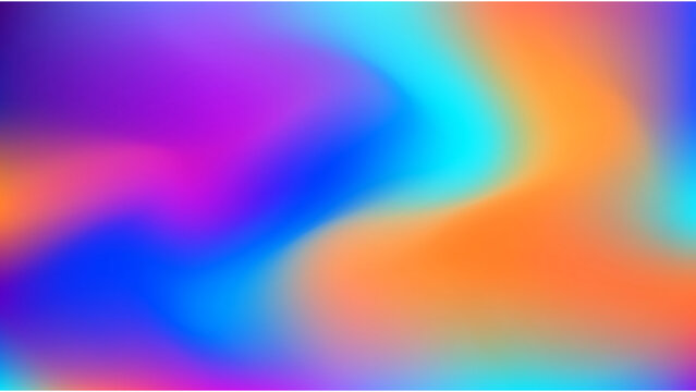 Modern Abstract Colorful Mesh Gradient Background with Vibrant Fluid Blend