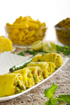 Traditional Gujarati snacks