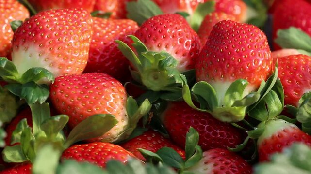 Korea strawberry harvest farm fruit basket farmer agriculture fresh produce organic food smart farm agritech harvest season 한국 딸기 수확 농장 과일 바구니 농부 농업 과채류 식재료 유기농 농산물 스마트팜 시설원예 원예 재배 신선식품 열매 디저트