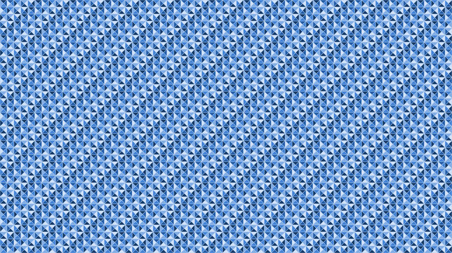 Blue Geometric Triangle Mosaic Seamless Pattern Abstract Vector Background, web Texture, web banner backdrop,  website header, digital wallpaper or event poster design
