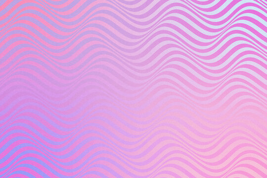 abstract gradient background, pink and purple wavy lines pattern with grain texture, groovy 70s wallpaper