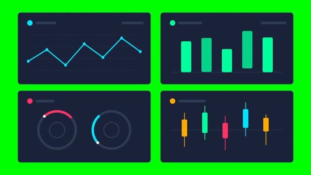 Dynamic Data Dashboard Analytics For Video Visualization.
