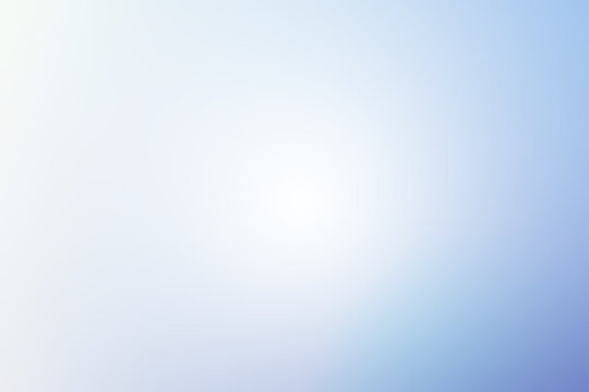 Abstract background of light blue shades with glare and bokeh effect.
