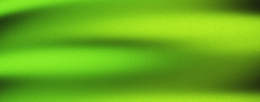 Abstract green gradient glow background, grainy noise texture effect modern minimal black backdrop poster banner header cover design