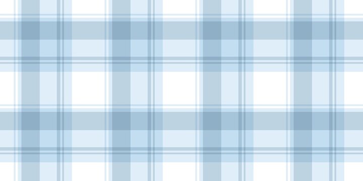 Blue seamless tartan plaid pattern for textile or background. Classic blue gingham pattern backdrop. Minimalist aesthetic blue plaid.