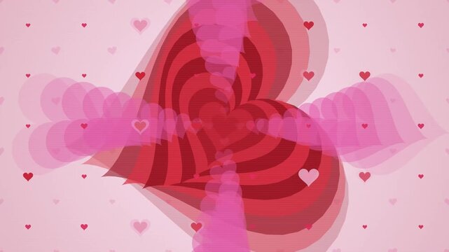 Valentines Day heart love concept.