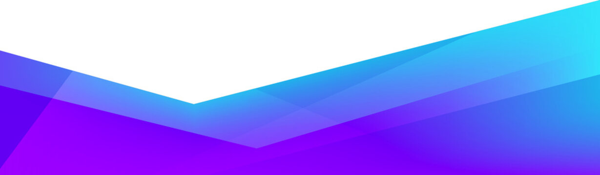 Abstract website header with curved fluid design. Blue and purple texture separator for modern banners and template projects.
