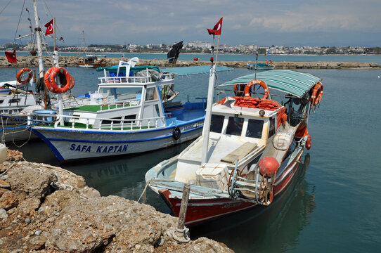Hafen in Side, T&uuml;rkei