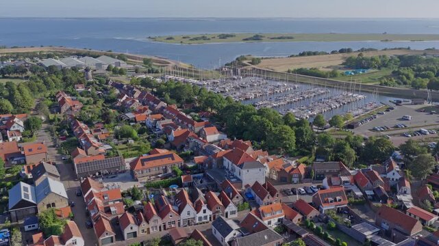 Brouwershaven (Zeeland, The Netherlands) | Drone