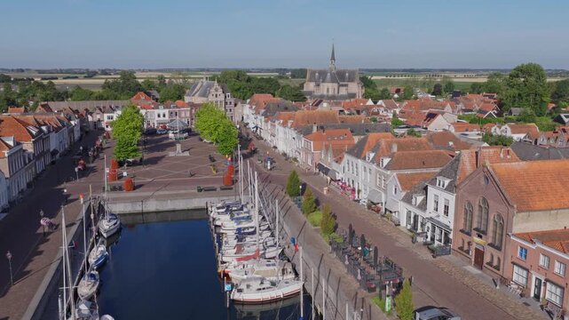 Brouwershaven (Zeeland, The Netherlands) | Drone