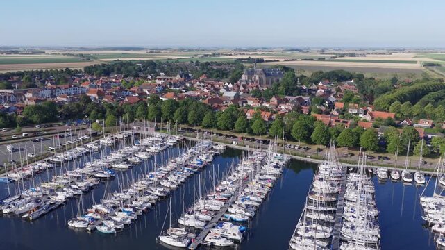 Brouwershaven (Zeeland, The Netherlands) | Drone