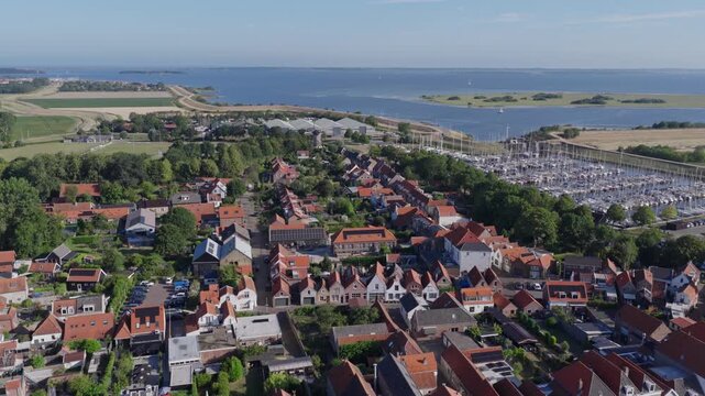 Brouwershaven (Zeeland, The Netherlands) | Drone