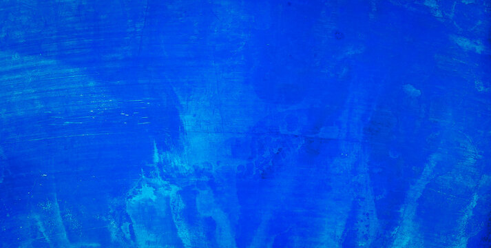 Dark Aquatic Ebru Flows on Abstract Acrylic Canvas