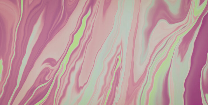 Ethereal Iridescent Clouds in Abstract Colorful Fog