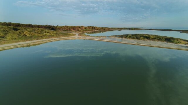 Bacini di San Cataldo - Lecce - Salento - Puglia - volo con drone FPV