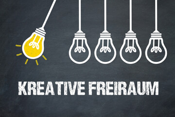 Obraz premium Kreativer Freiraum 