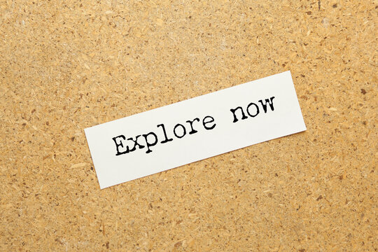 Modern black button with explore now