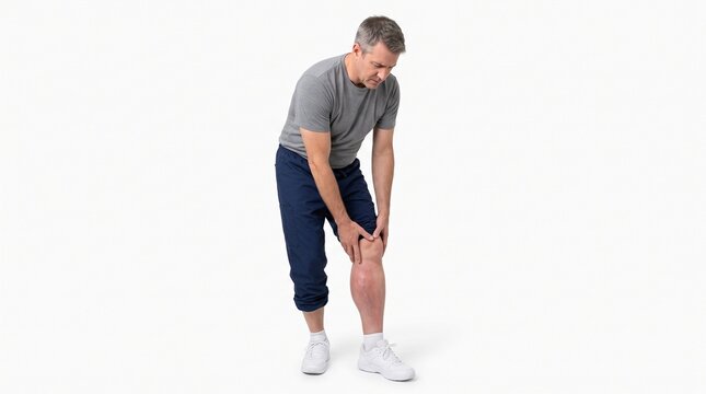 Adult Patient Showing Deep Vein Thrombosis with Unilateral Leg Swelling and Pain