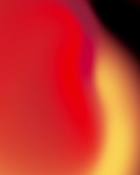 Abstract red and yellow blurred gradient background with soft light transitions for artistic aesthetic instagram feed posts
