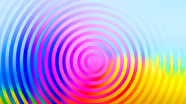 Colorful abstract swirls and gradient background design illustration