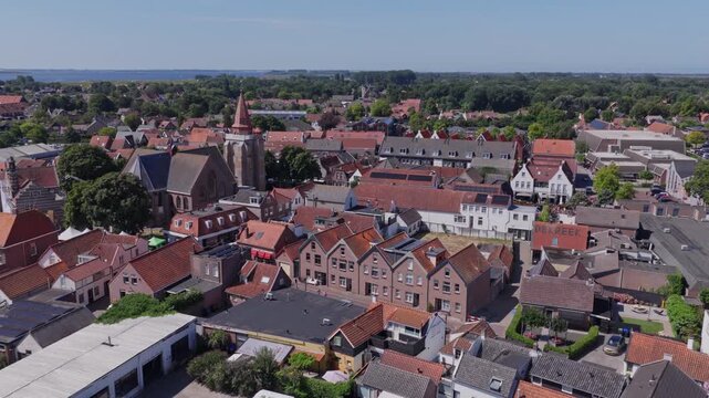 Ouddorp (Zuid-Holland, The Netherlands) | Drone