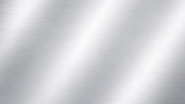 Fundo de textura de metal escovado prateado, superf&iacute;cie brilhante de a&ccedil;o inoxid&aacute;vel ou alum&iacute;nio limpo para design e banner.