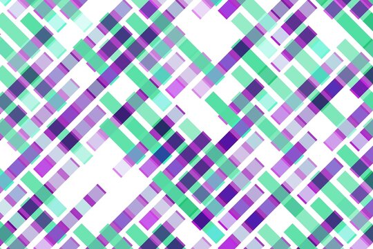 Colorful mosaic pattern with purple green blue shades