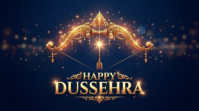 abstract illustration of dussehra. vector